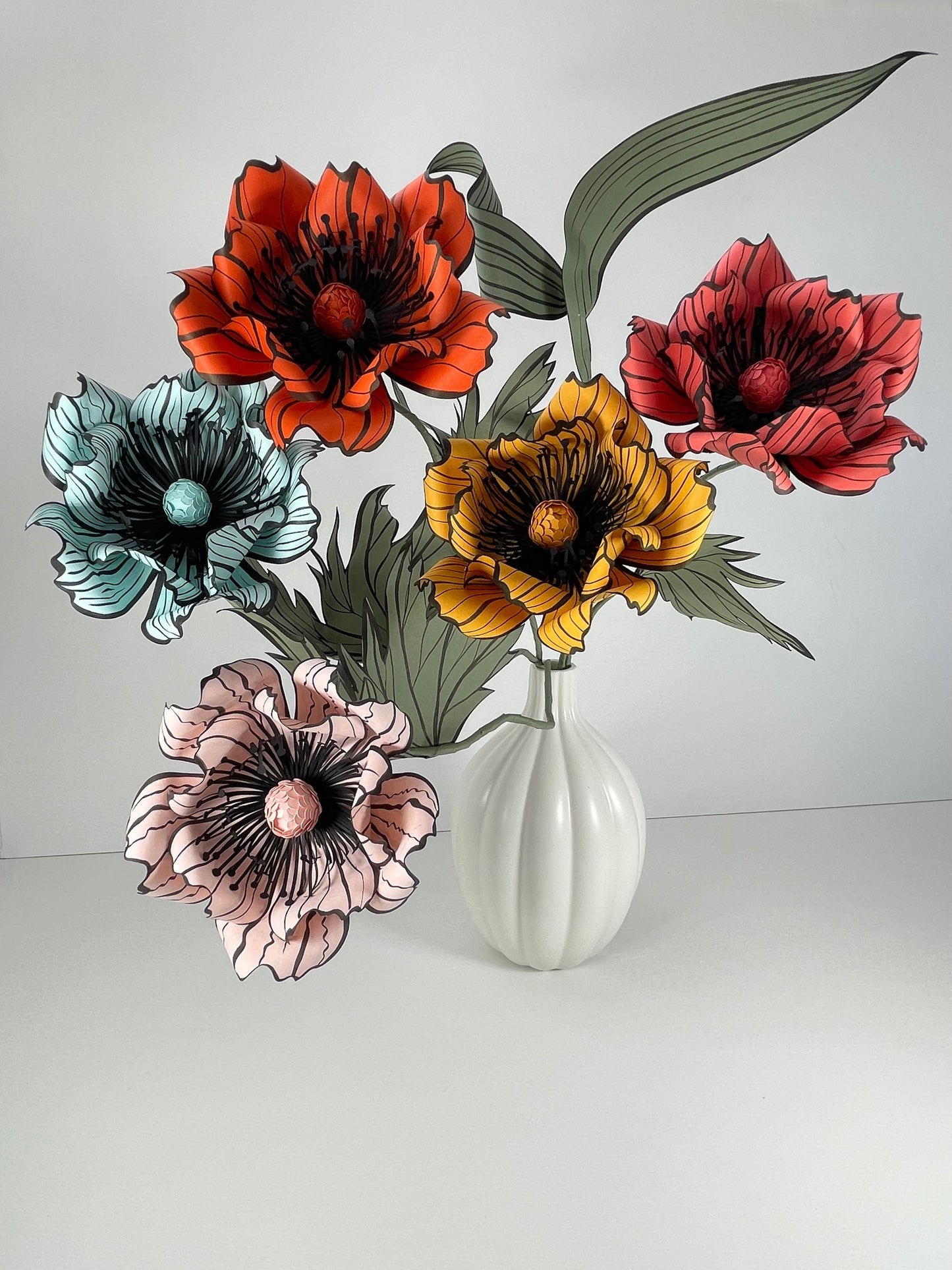 Paper Flower Workshop with artist Zoe Bradley in collaboration with GF Smith