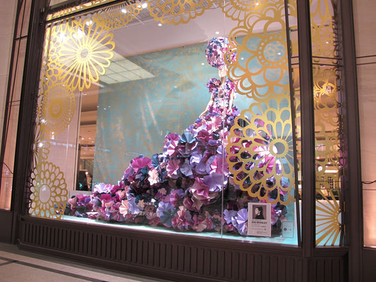 <span face="Didot" color="black" style="color: black; font-family: Didot;">Paper Artist Zoe Bradley collaborates with Japanese store Hankyu for her largest window installation. </span>